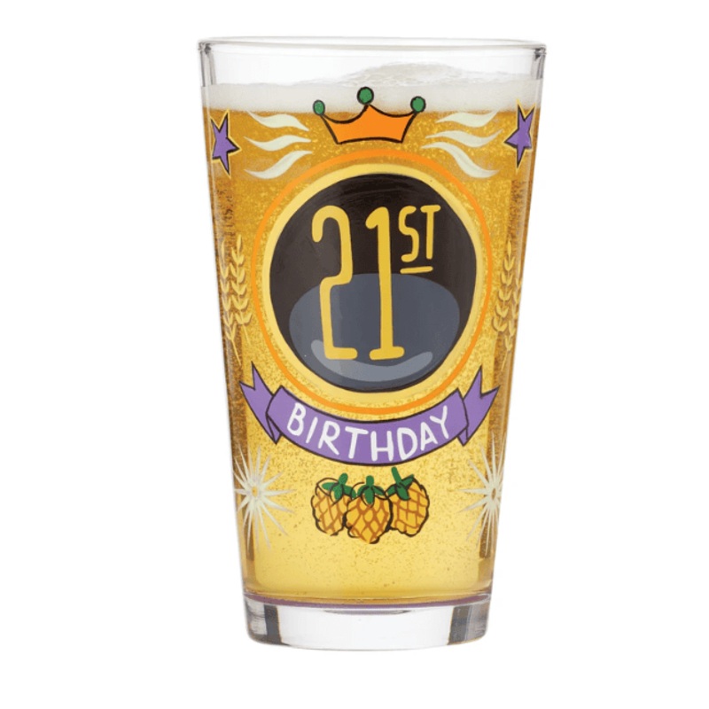 21st Birthday Pint