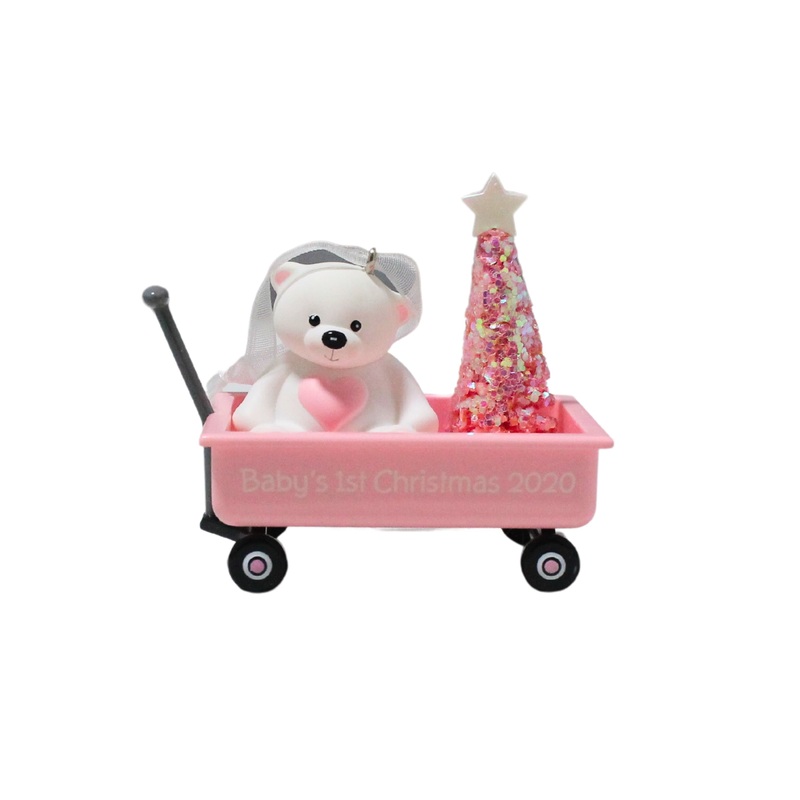 Hallmark Ornament: 2020 Baby Girl's First Christmas | QGO1894