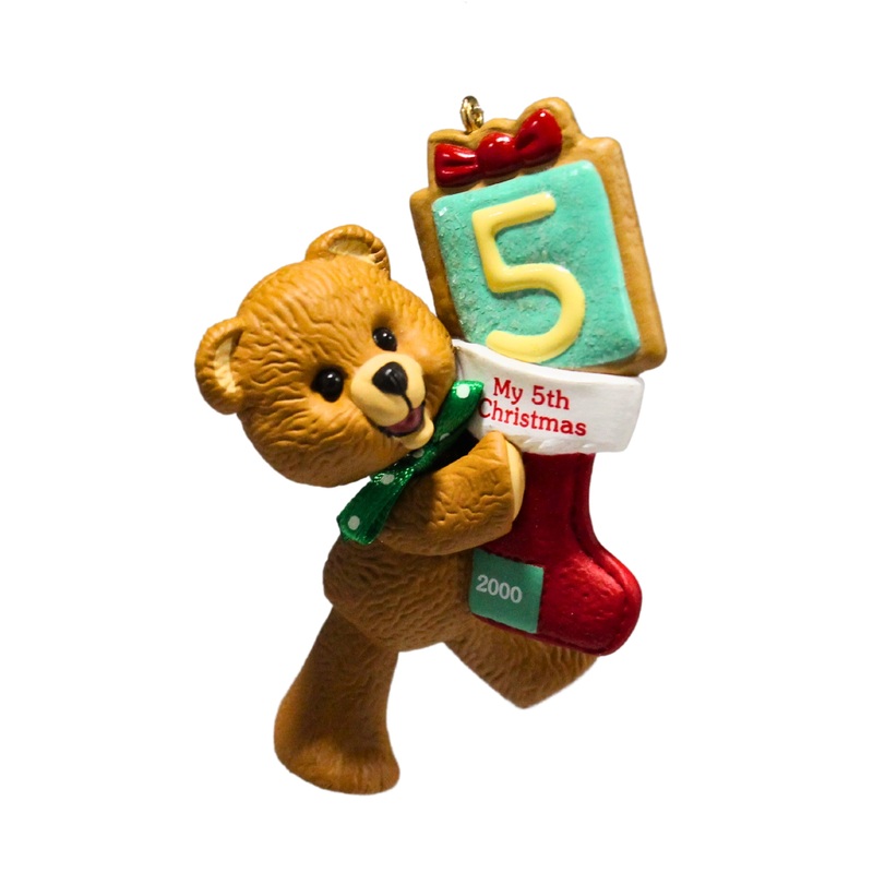 Hallmark Ornament: 2000 Child's Fifth Christmas | QX6934