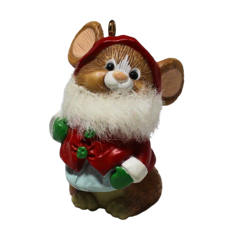 Hallmark Ornament: 1984 Santa Mouse | QX4334