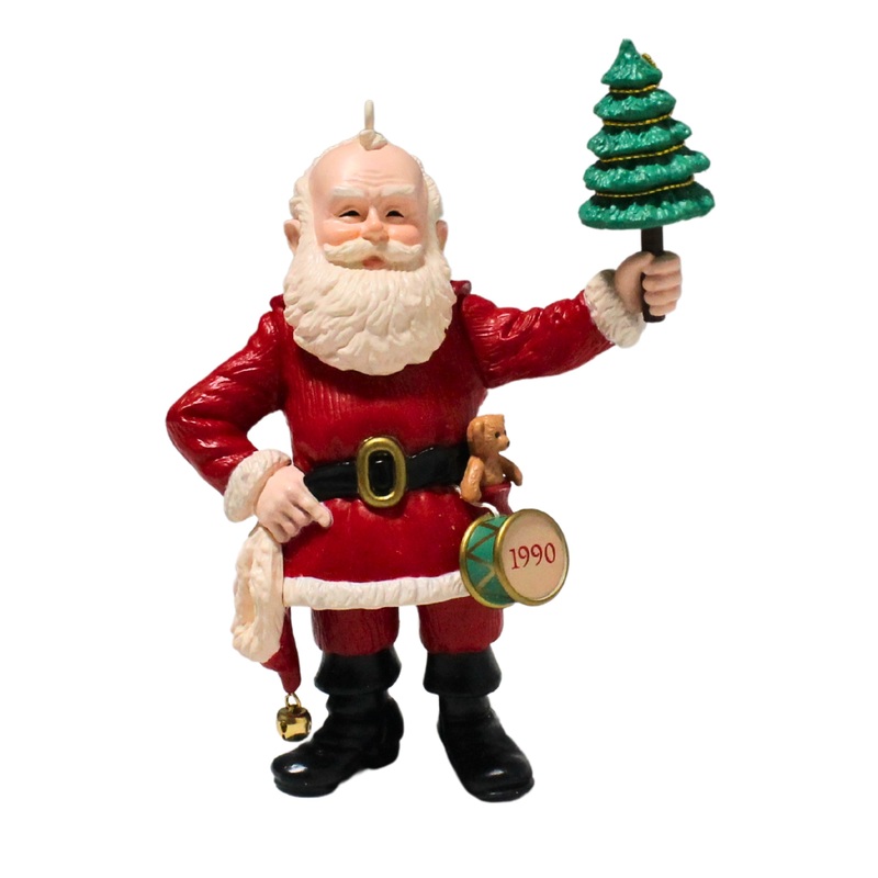 Hallmark Ornament: 1990 Merry Olde Santa  | QX4736