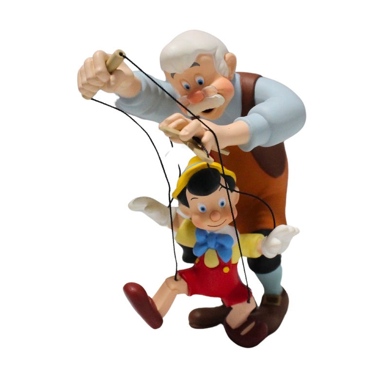 Hallmark Ornament: 1999 Pinocchio and Geppetto | QXD4107
