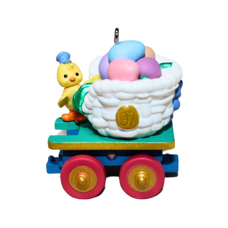 Hallmark Ornament: 1997 Colorful Coal Car | QEO8652