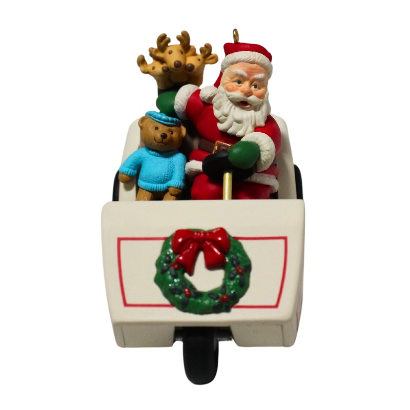 Hallmark Ornament: 1999 Santa's Golf Cart | QX6337