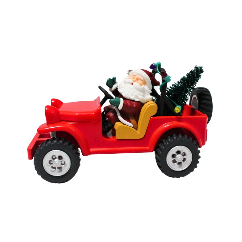 Hallmark Ornament: 1996 Santa's 4x4 | QX5684
