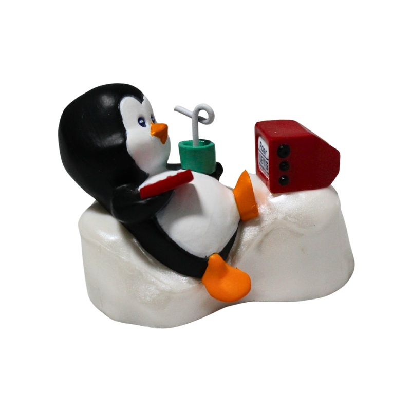 Hallmark Ornament: 1990 Polar TV | QX5166
