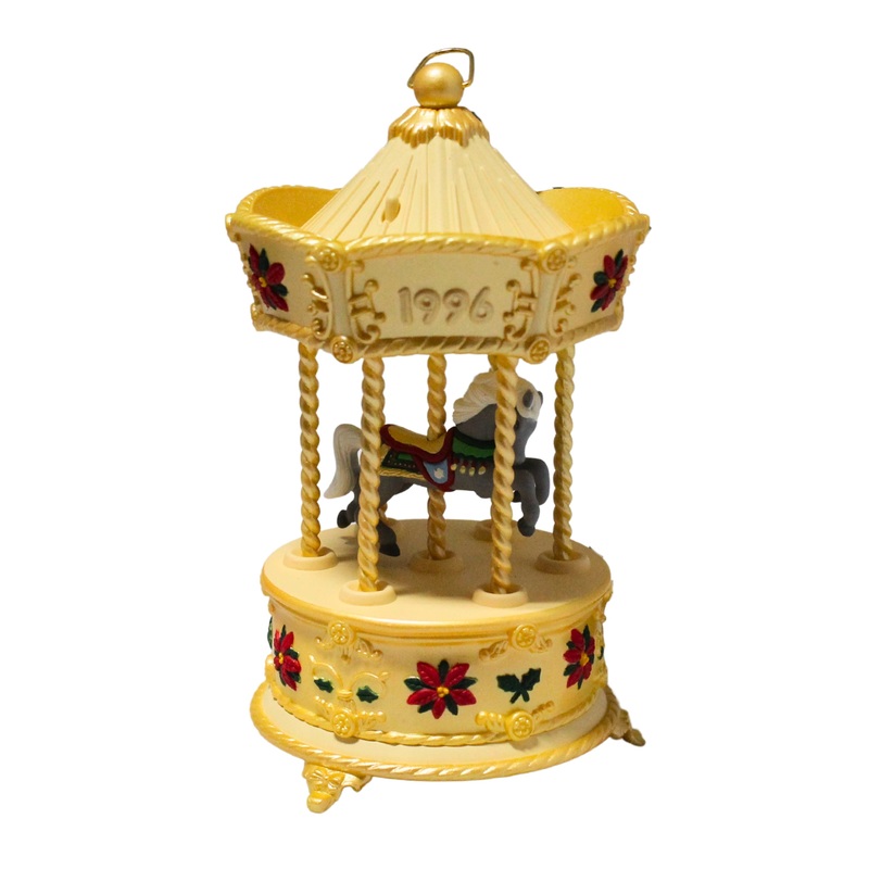 Hallmark Ornament: 1996 Tobin Fraley Holiday Carousel  | QLX7461