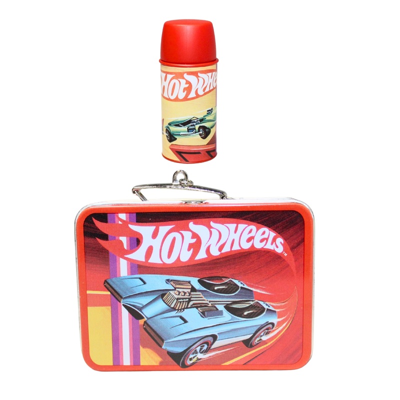 Hallmark Ornament: 2003 Hot Wheels Lunchbox Set  | QXI8427