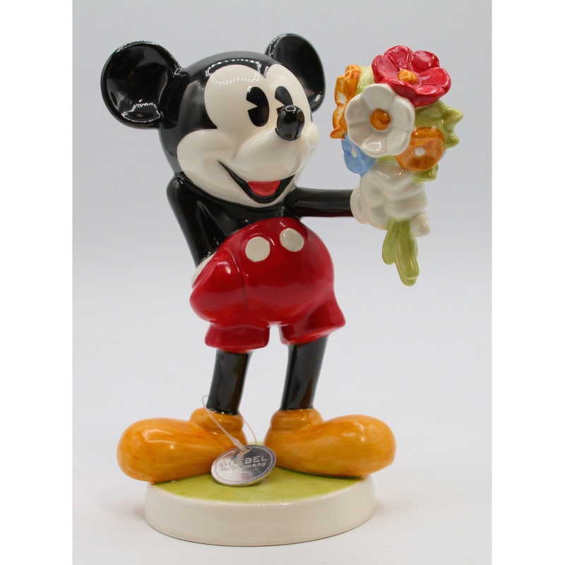 Hummel | Mickey Mouse with Flowers | No Box