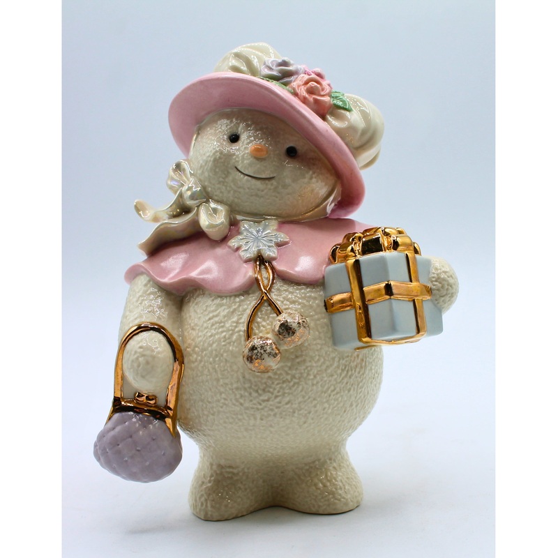 Lenox | Snowy Visitor Snowman | Damaged Box