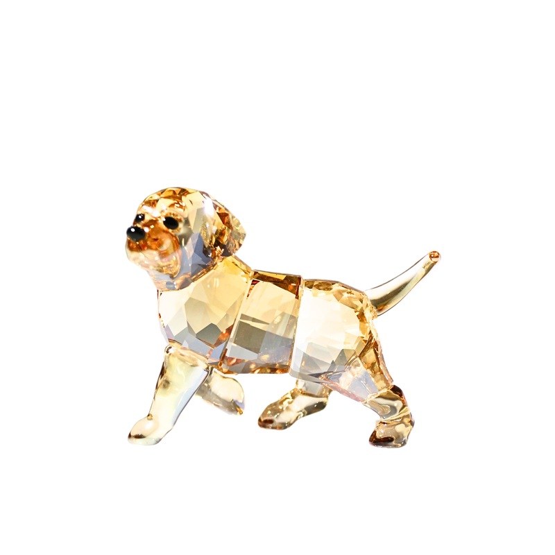 Swarovski Figurine: 1142824 Golden Retriever Puppy