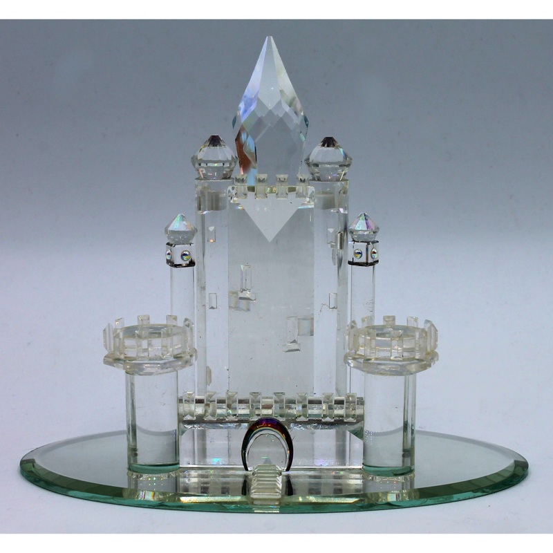 Crystal Castle Figurine | Chipped