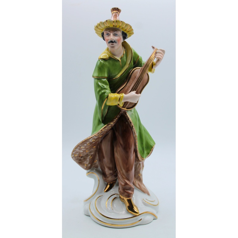Erphila | Man Playing Music #5800B Figurine | No Box