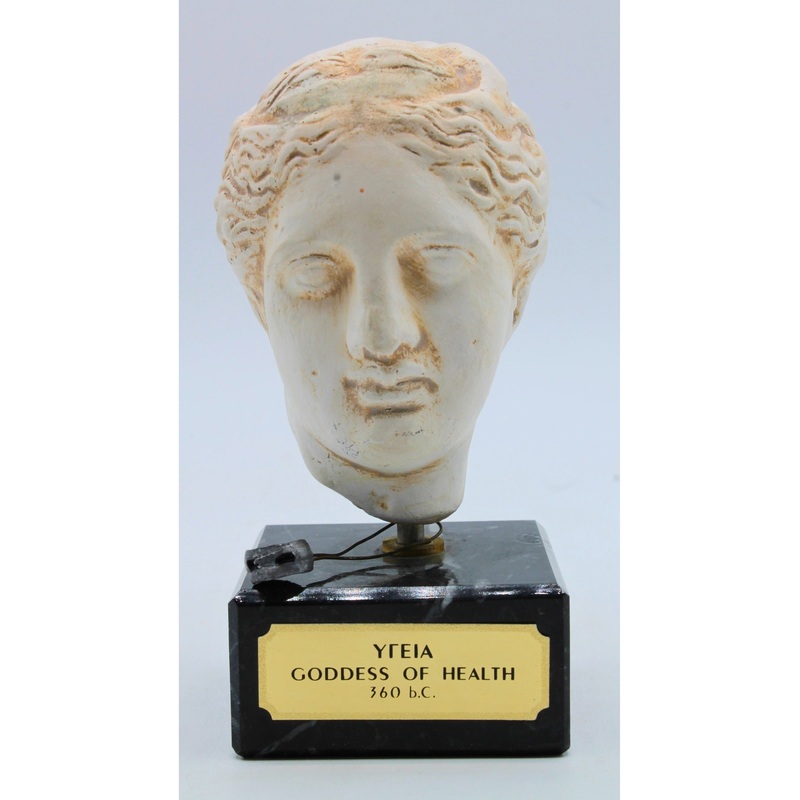 Hygieia Goodess of Health Bust | Damaged Finish