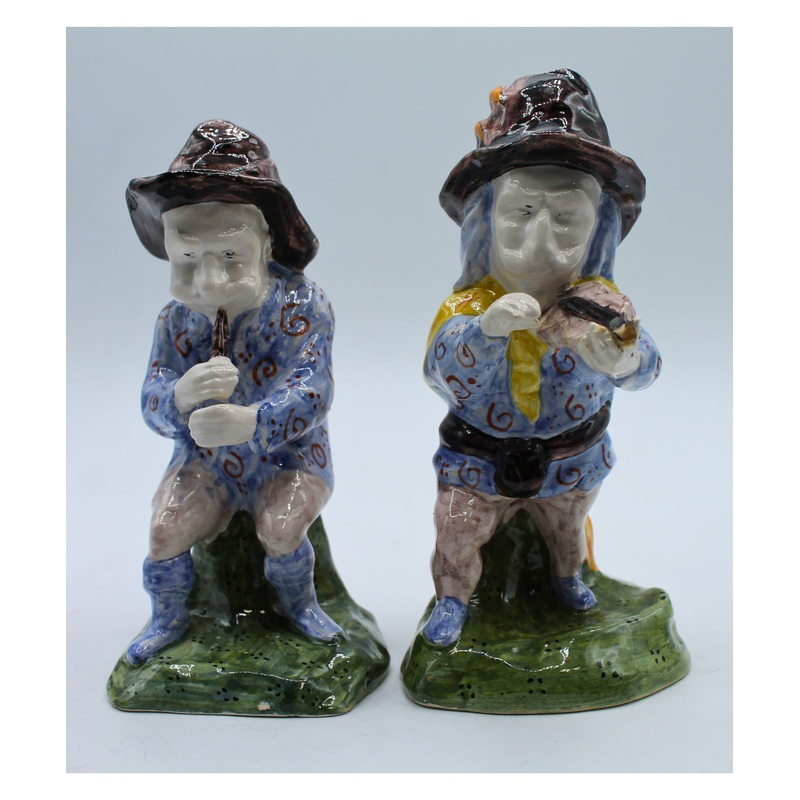 Lot of 2: Musician Figurines | Broken Violin