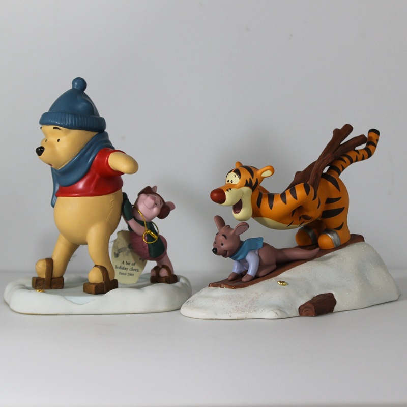 Lot of 2: Disney Pooh & Friends Figurines