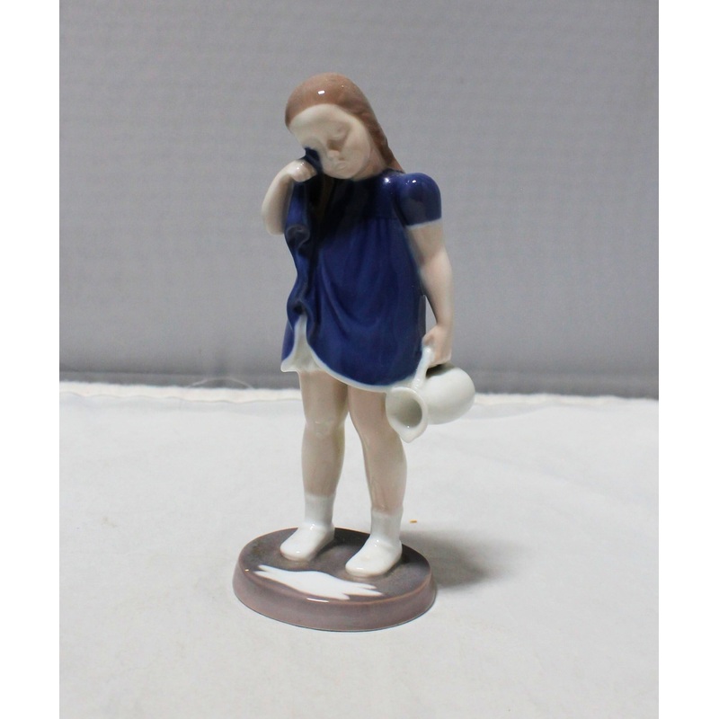 B&G Porcelain Crying Over Spilled Milk Figurine