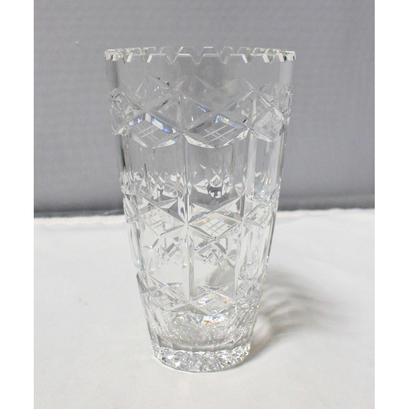 Cut Crystal Vase