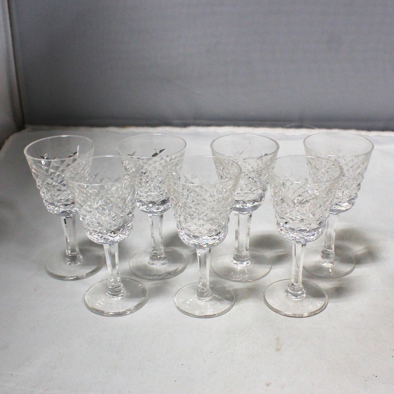 Lot of 7: Alana Cordial Glasses