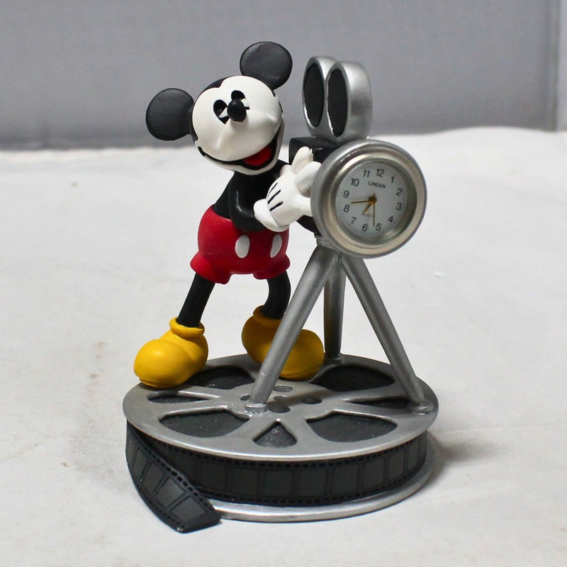 Mickey Mouse Behind the Camera Clock Film Reel