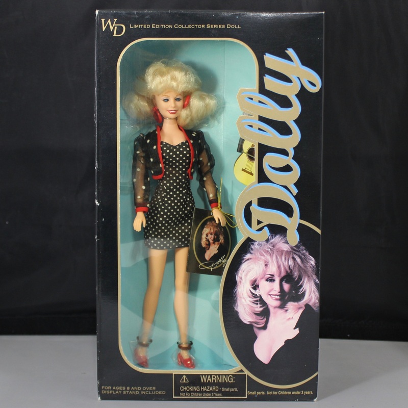 Vintage 1996 Dolly Parton WD Goldberger Doll