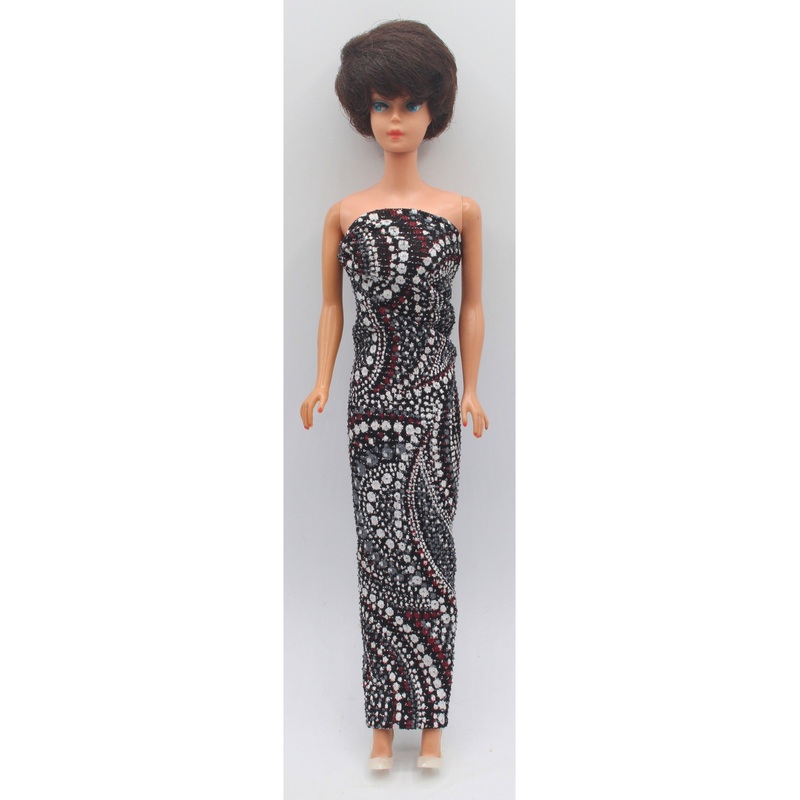 Barbie 1962 Bubblecut Raven Midge Doll | Please Read