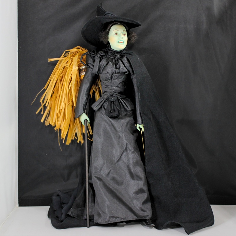 Franklin Heirloom Margaret Hamilton as The Wicked Witch Doll