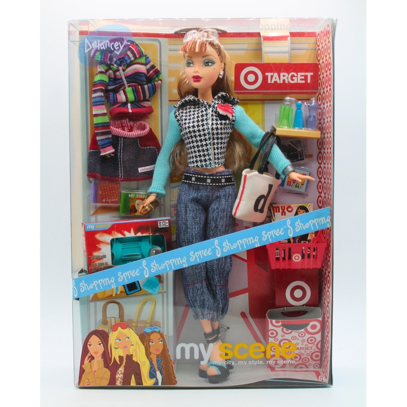 My Scene | Delancey Target Exclusive Doll | Non-Mint Box