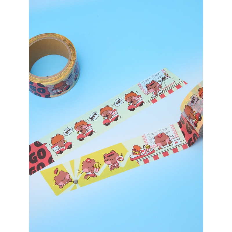 LINE FRIENDS minini World bnini Packing Tape