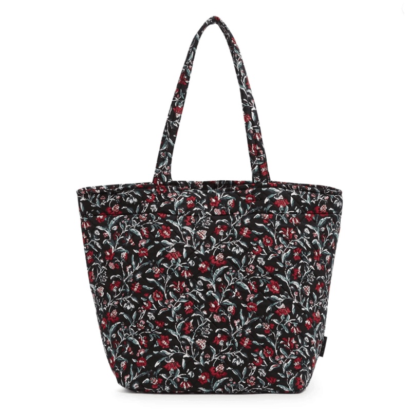 Grand Tote - Perennials Noir