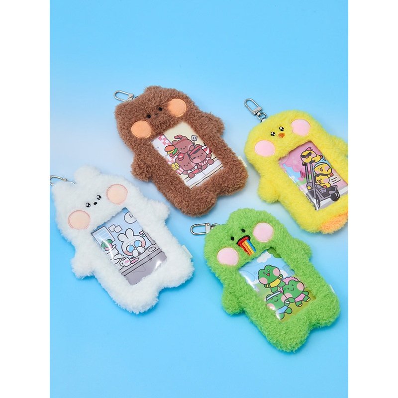 LINE FRIENDS minini World Photo Holder Keyring