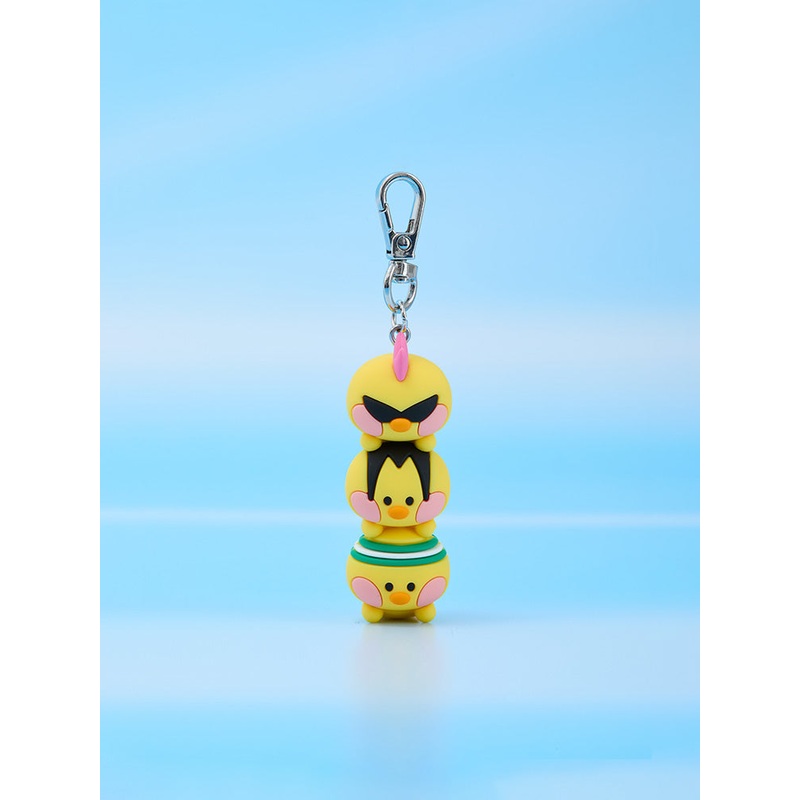 LINE FRIENDS minini World selini Figure Keyring