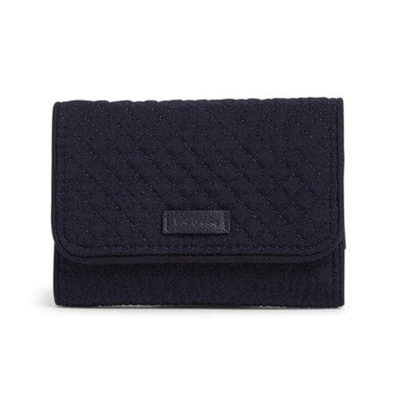 RFID Riley Compact Wallet - Classic Navy