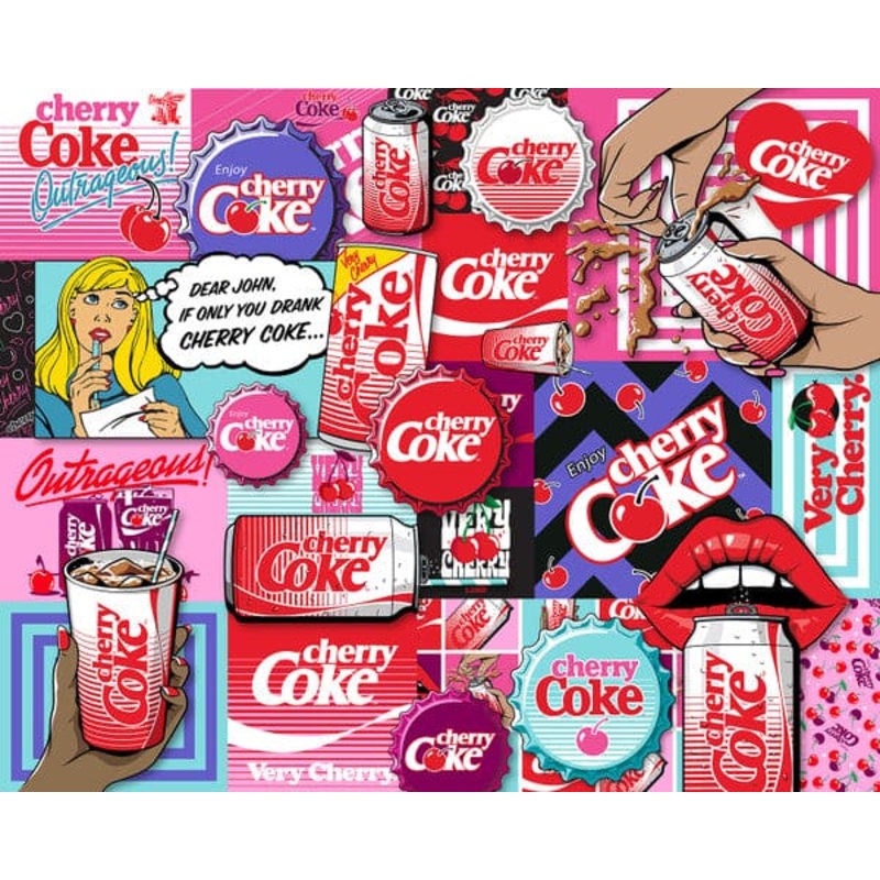 Coca-Cola Cherry Coke 1000 pc