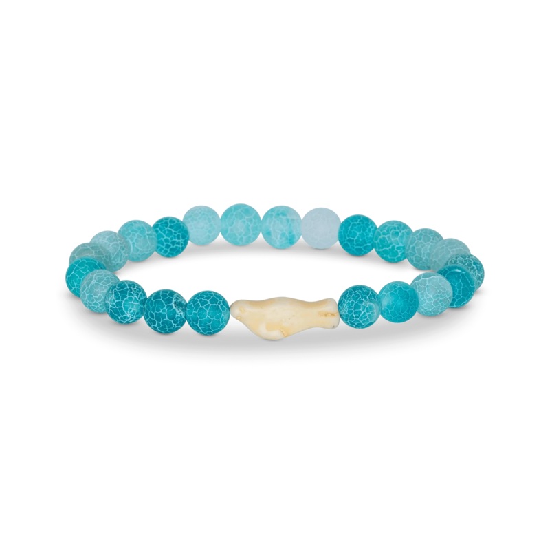 The Glide Seal Bracelet - Aqua Blue