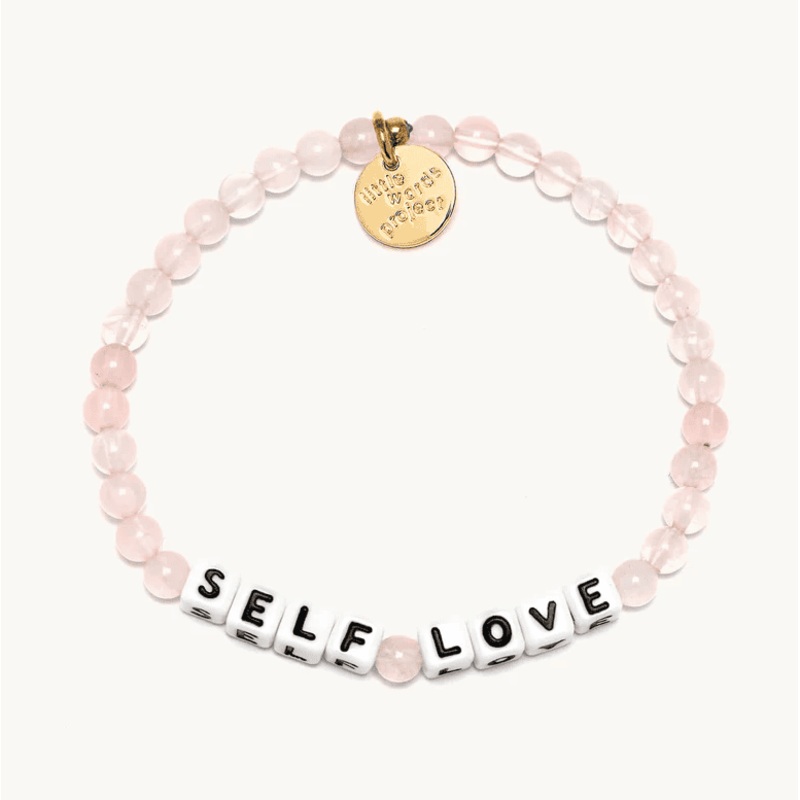 White-Self Love-Rose Quartz - Small/Medium