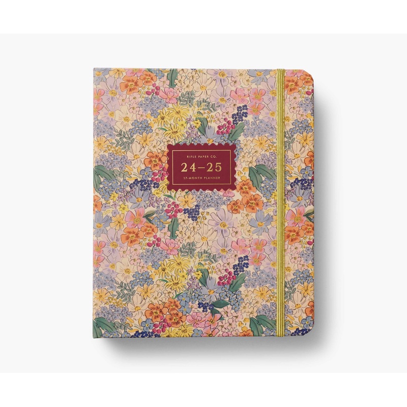 17-Month Academic Covered Spiral Planner - Mimi 2024-2025