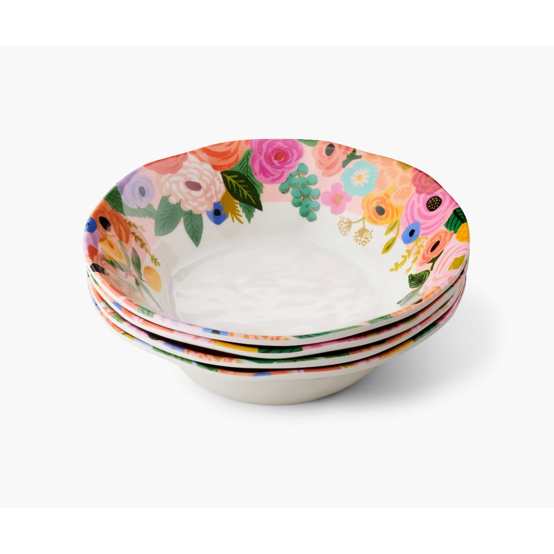 Melamine Assorted Bowls - Garden Party