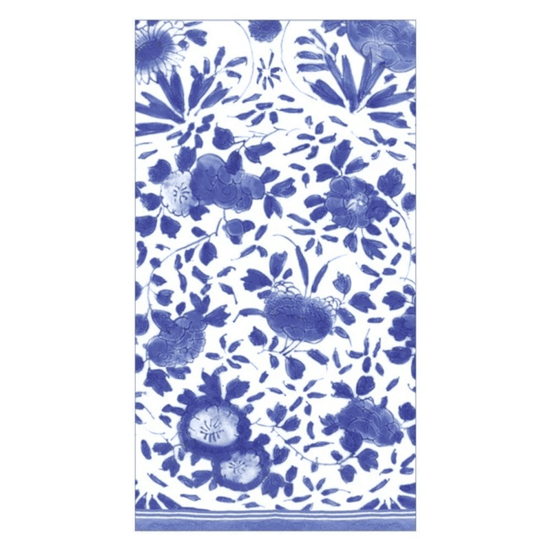 Blue Guest Towel Napkins  15-Pack