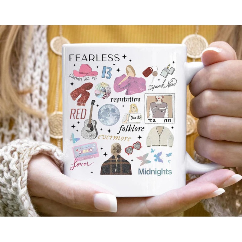 Eras Inspired Pop Music Coffee Mug 11 0z