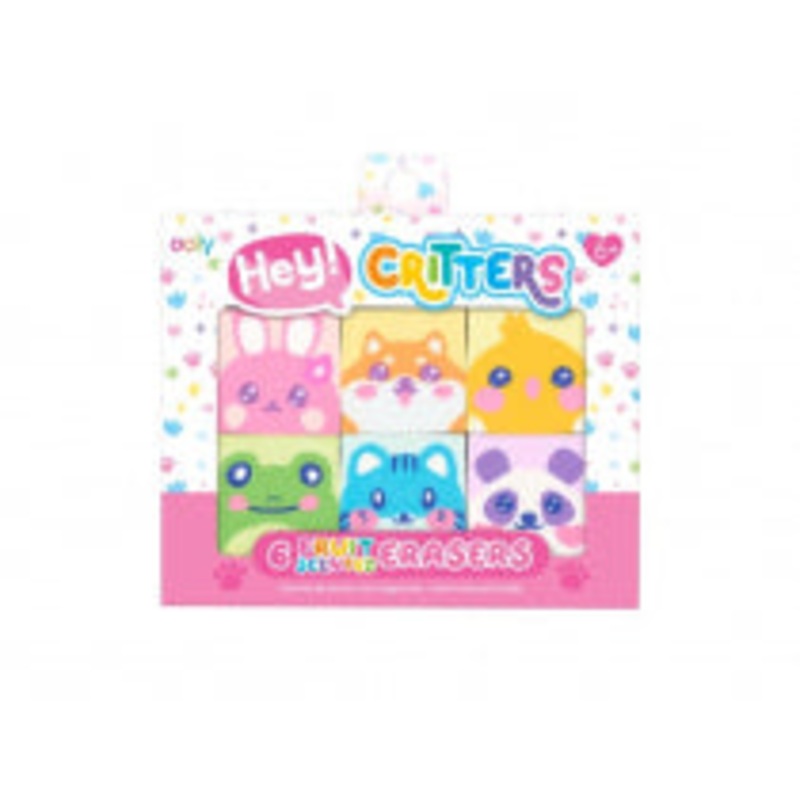 Hey Critters Erasers