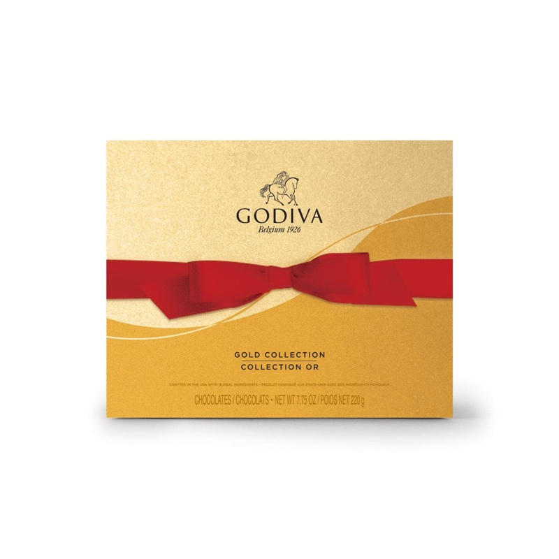 Holiday Gold Ballotin 18 pc