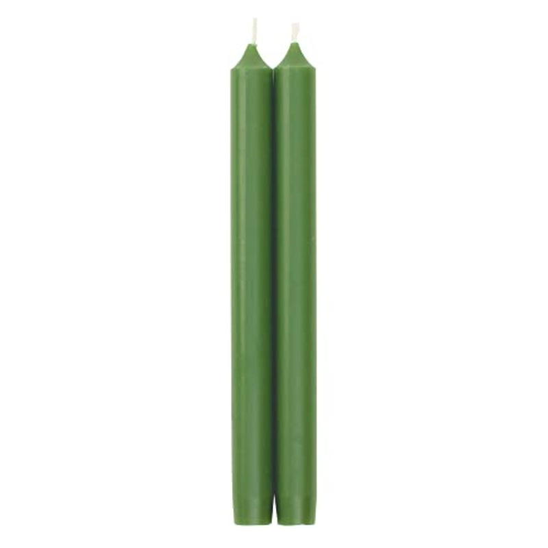 Straight Taper 10" Leaf Green - 2 Candles Per Package