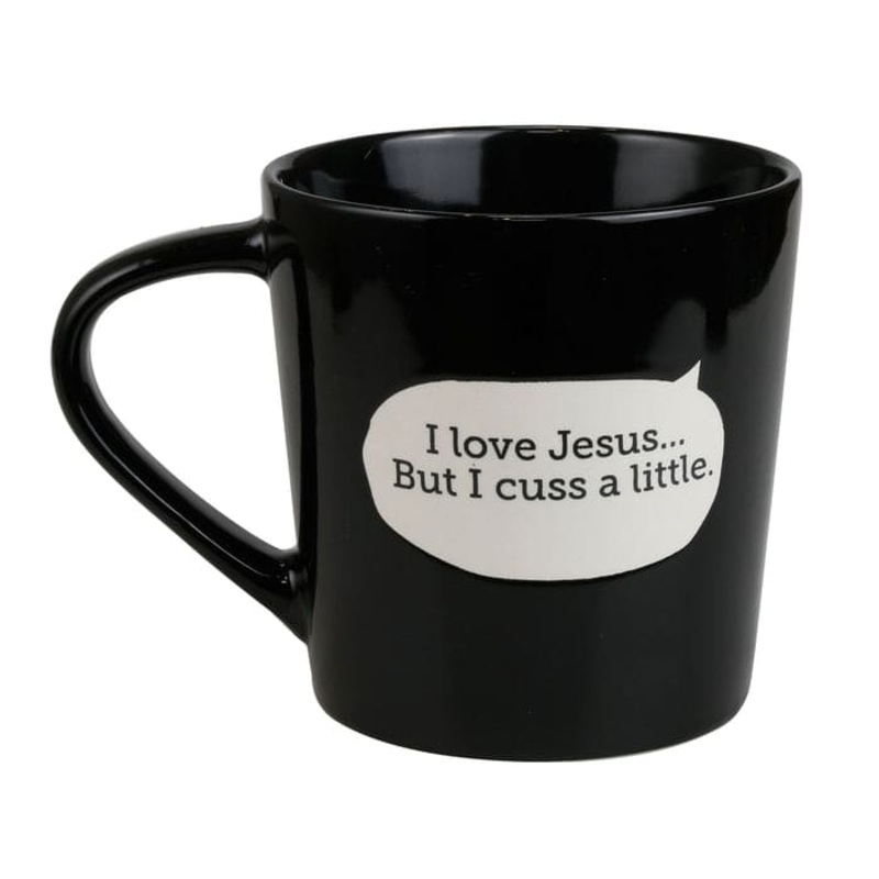 Dirty Mud Jesus Cuss Mug