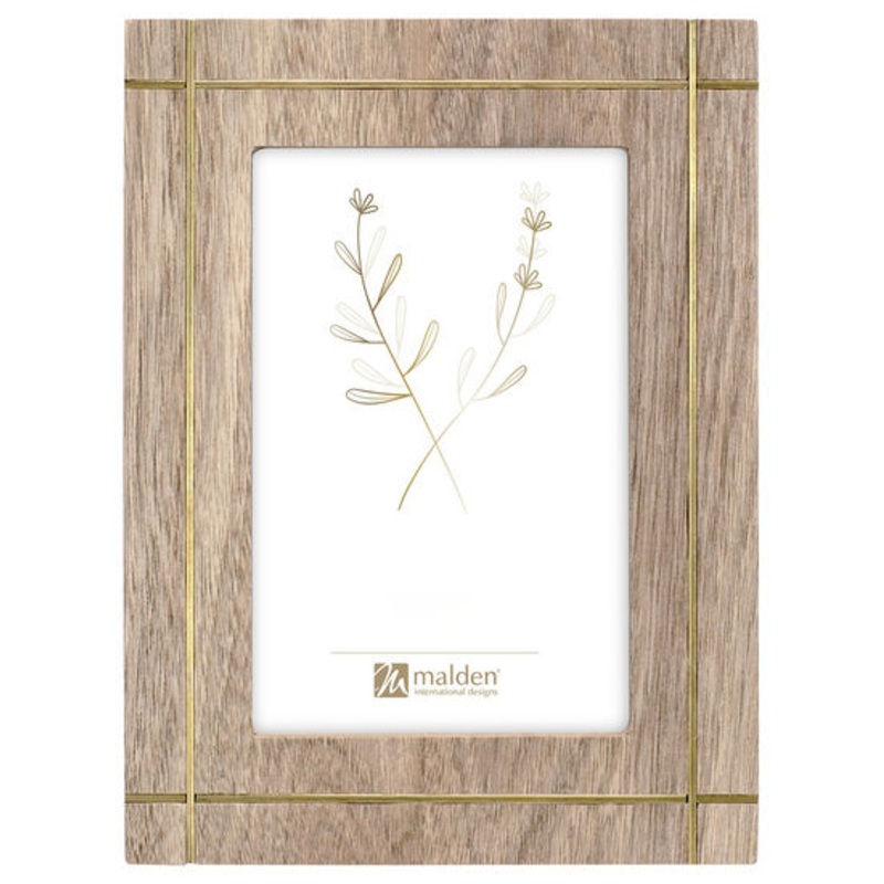 5x7 Natural with Copper Accent Photo Frame