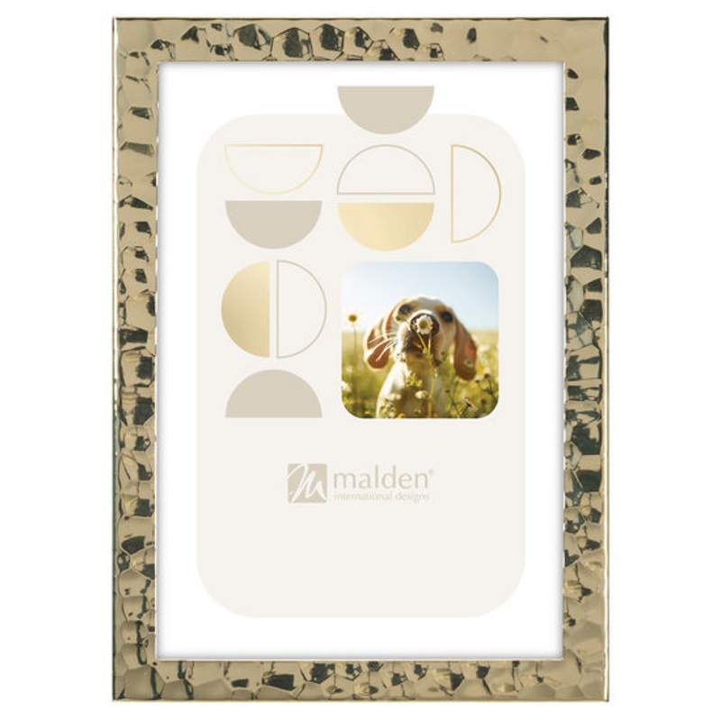 Hammered Gold 4X6 Photo Frame
