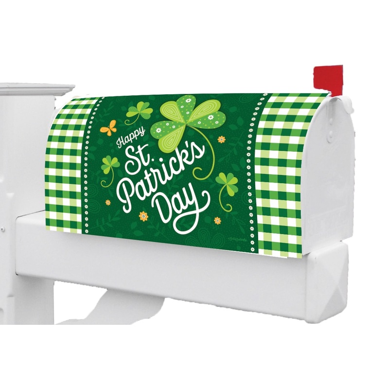 St. Pats Check Mailbox Makeover