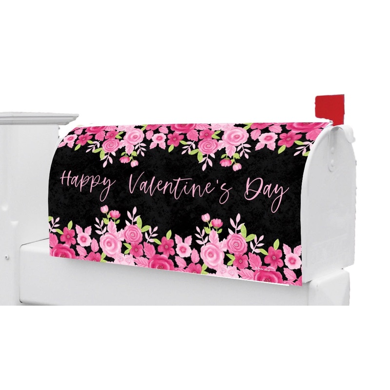 Valentine Floral Mailbox Makeover