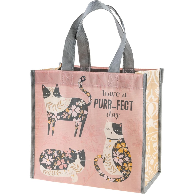Recycled Medium Gift Bag - Cat