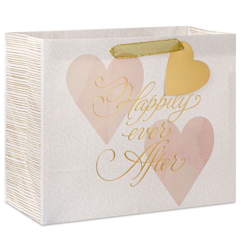 7.7" Happily Ever After Medium Horizontal Gift Bag